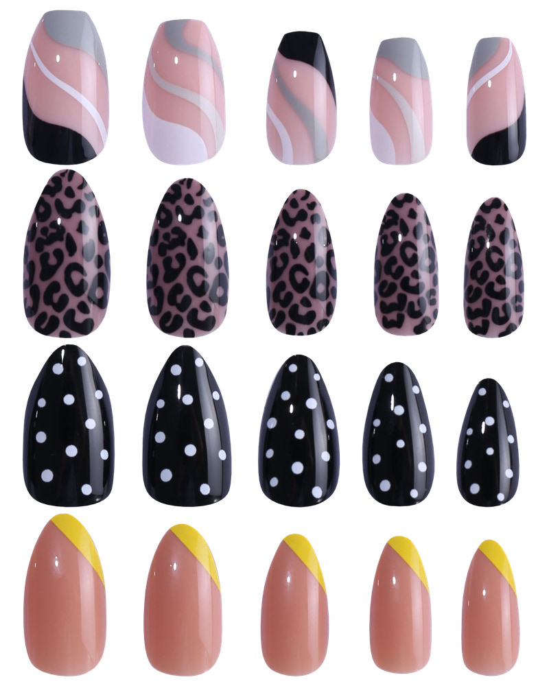 Lovelish Press-on Nails Retro - assorterede design