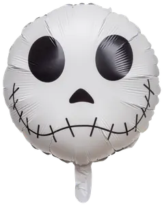 Folieballong döskalle Ø45 cm