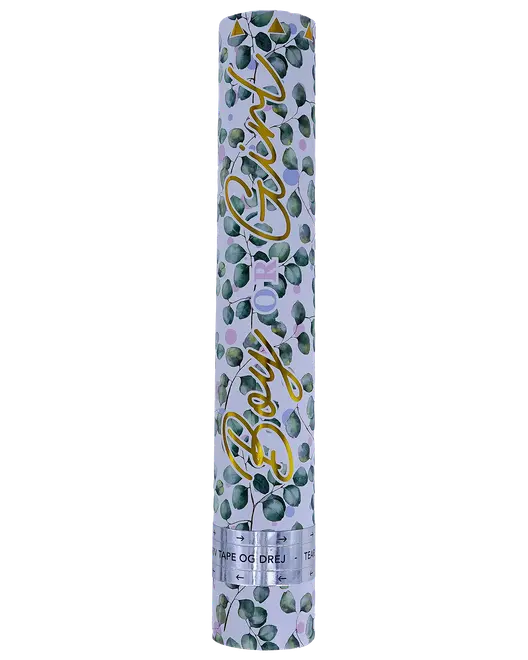 Konfettikanon gender reveal