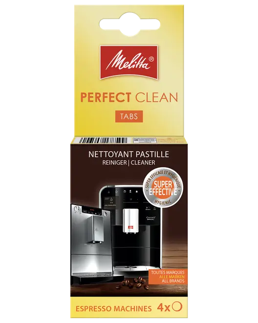Melitta Perfect Clean tabs til espresso 4-pak
