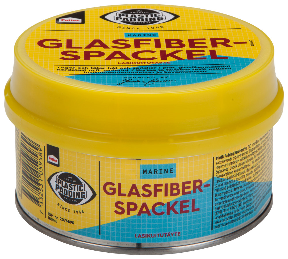 Plastic Padding Glasfiberspartel 180 ml