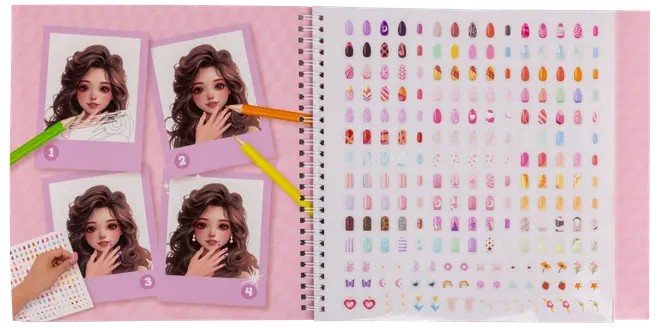 Aktivitetsbog mode - assorteret 