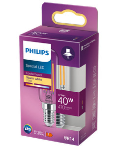 PHILIPS LED-emhættepære 5W E14