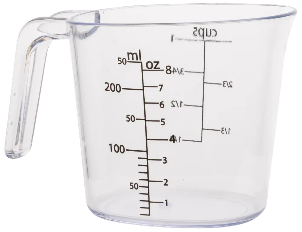 Bringare med måttgradering set med 3st