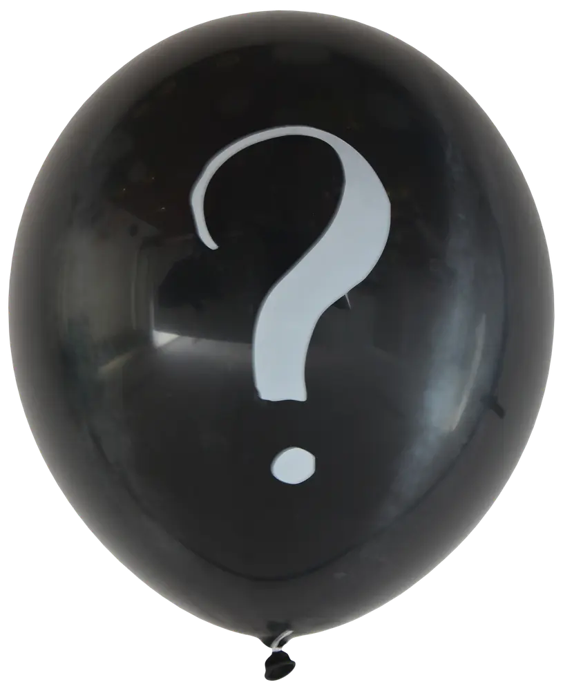 Ballon gender reveal sort