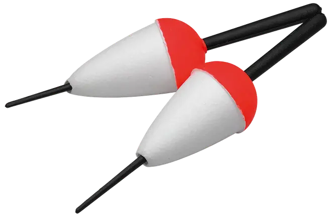 Flöte 50 mm röd/vit 2-pack