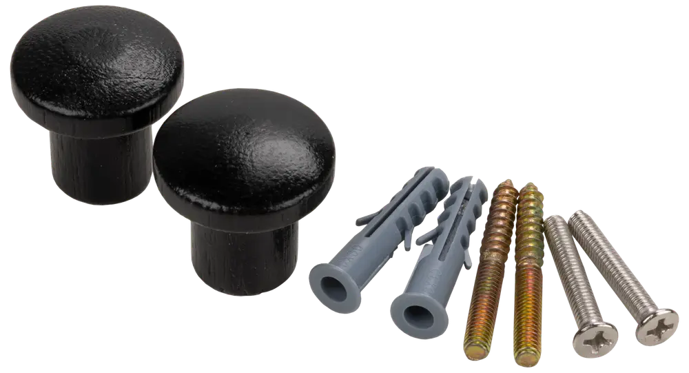 Krok Bambu Ø25 mm - Svart