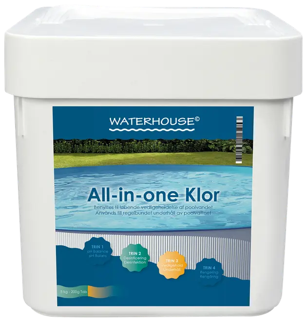 Waterhouse All-in-one Klor 5 kg