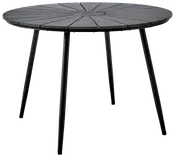 Bord Ø150 cm Non-wood - Svart