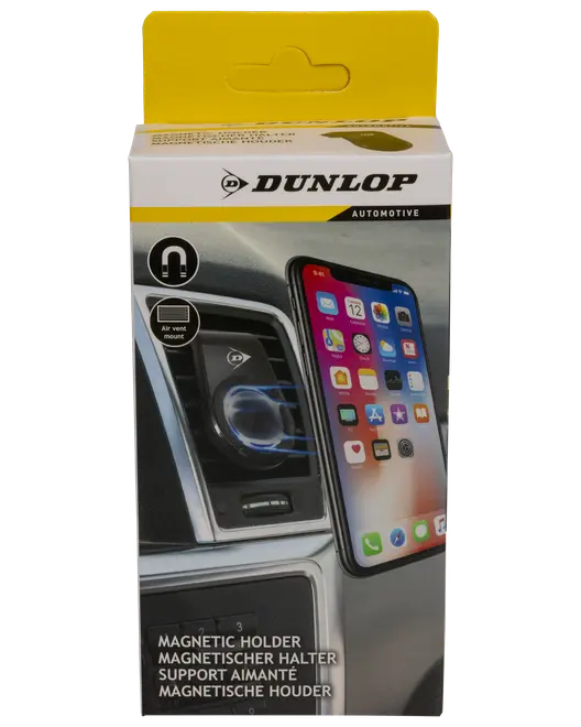DUNLOP Mobilholder til bil magnetisk