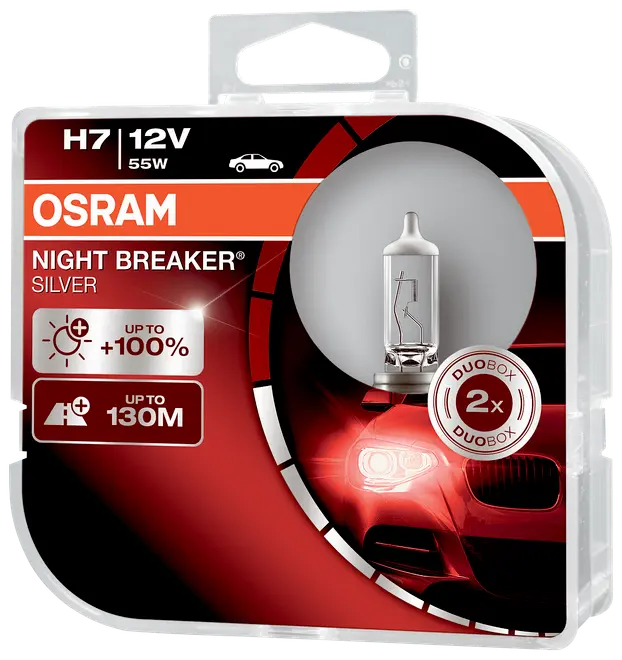 Osram H7 Night Breaker Silver 2-pak