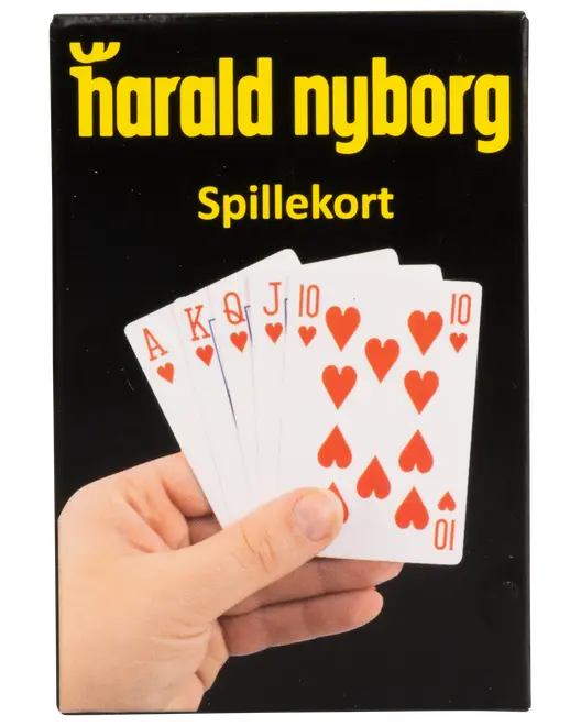 Harald Nyborg spillekort