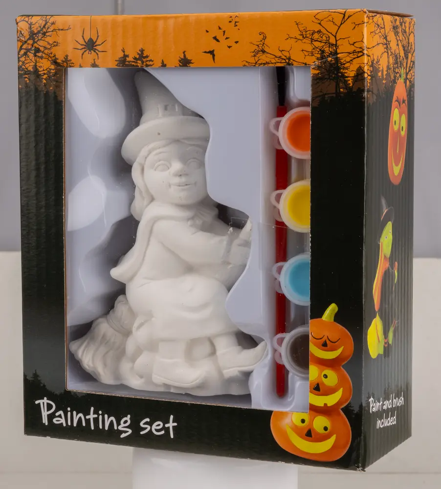 Halloween - måla dina egna figurer