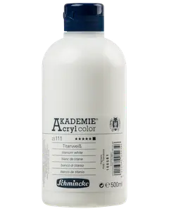 Schmincke Akrylfarve 500 ml Titanium white