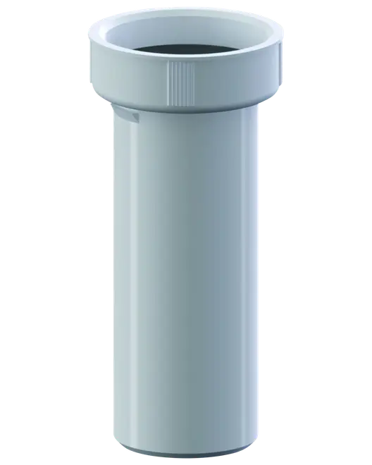 Tilslutningsrør 1 1/2" x 50 mm