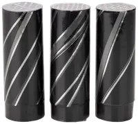 Konfettikanon H. 10 cm klassisk 3 st. blandade