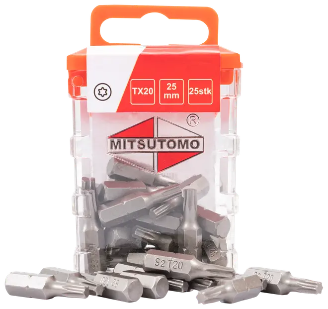 Mitsutomo bits TX20 25 mm 25-pack