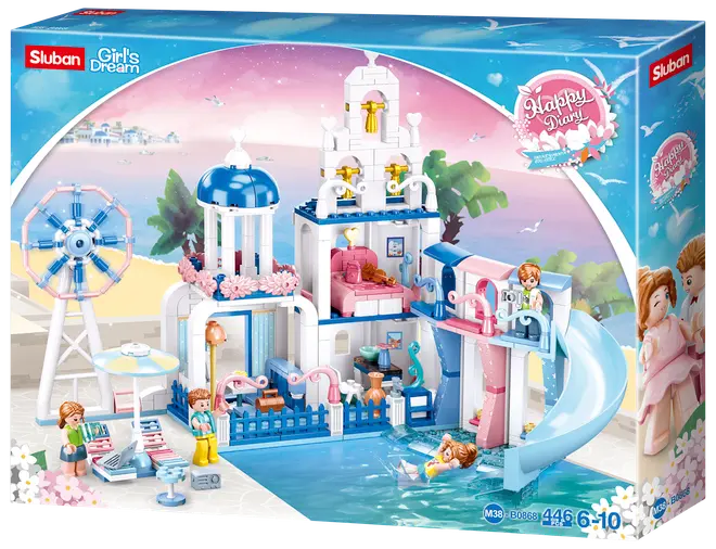 Sluban Girls Dream Villa M38-B0868 - 446 dele