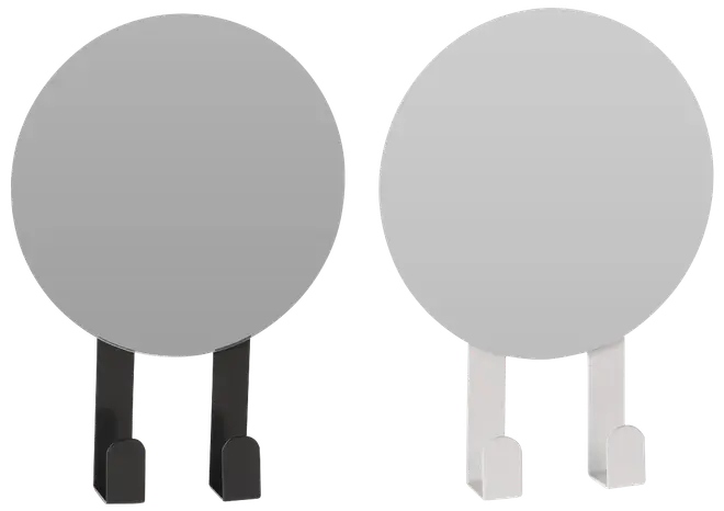 Knage med spejl assorteret