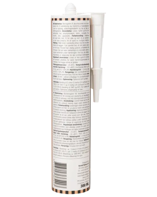 Droppen Elegance Montagelim til akustikpanel 300 ml