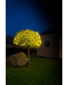 Ljusnät 2x3 m 480 LED varmvit