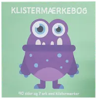 Klistermærkebog Monstre