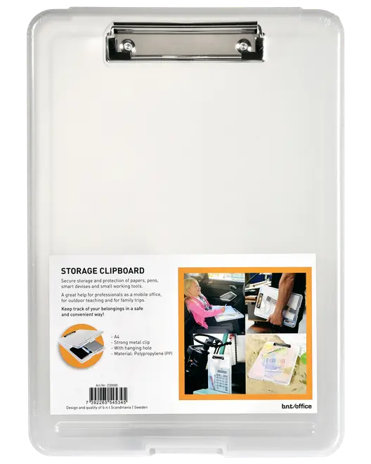 SKRIVPLATTA A4 MED FÖRVARING