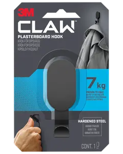 3M™ CLAW™ Drywall Hook Svart - 7 kg