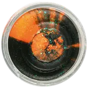 Powerbait Black/Orange Glitter