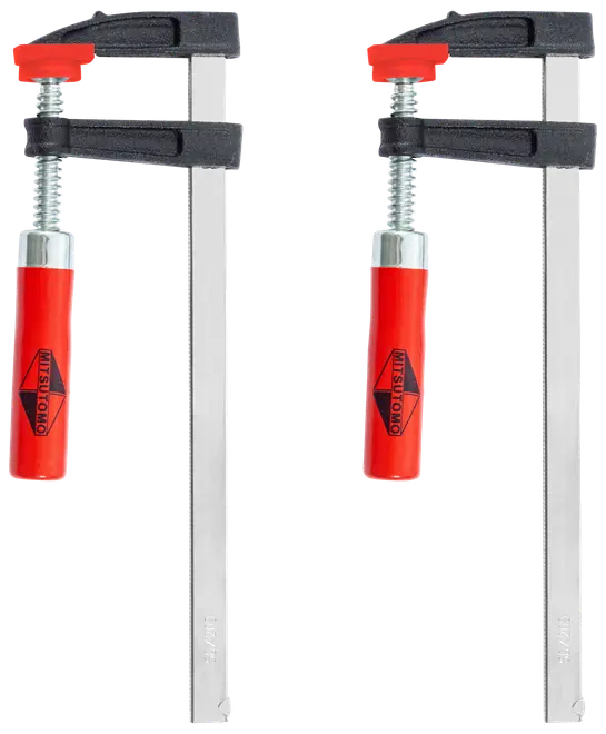 Skruvtvingar i sats 200 mm