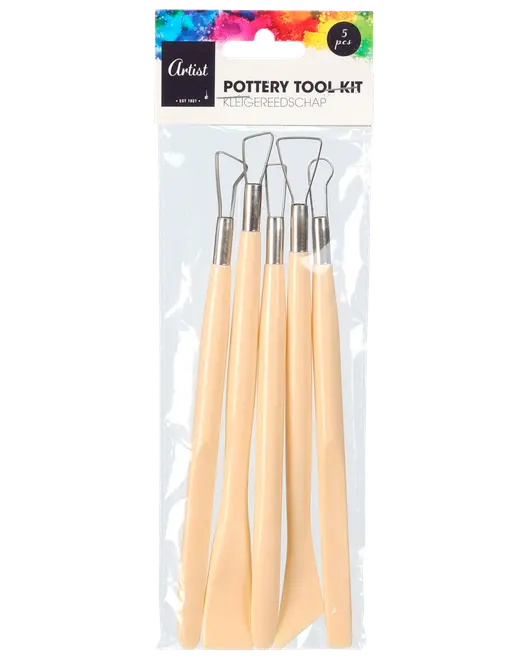 Lerværktøj - 5 dele