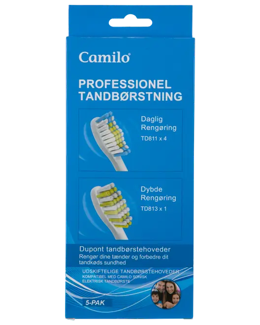 Tandbørstehoved 5 stk.