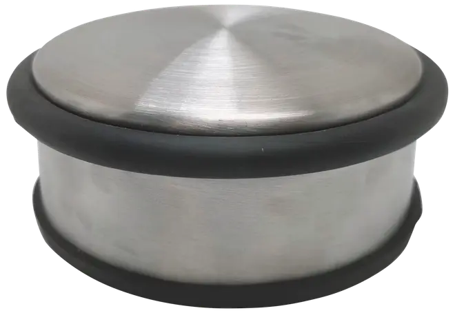 Dørstopper stål Ø10 cm