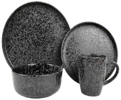 Servicesæt 16 dele - sort