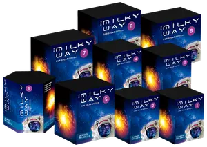 COSMOS Milky Way batterisortiment 9 dele