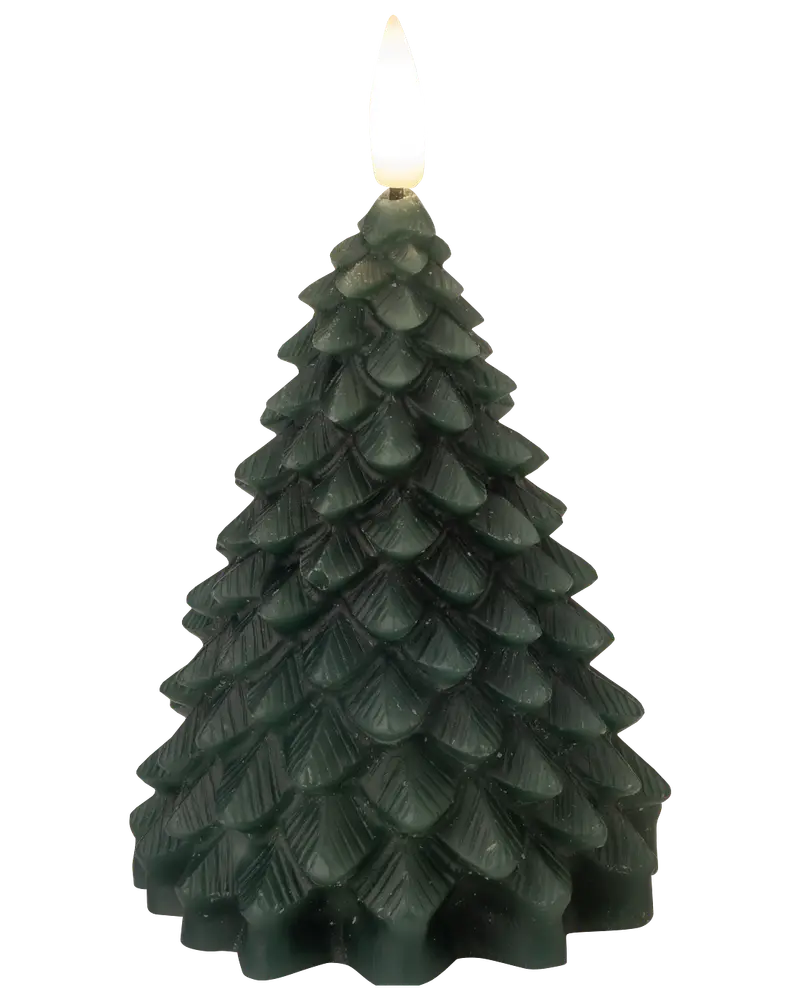 LED julgran grön 13,4 cm 