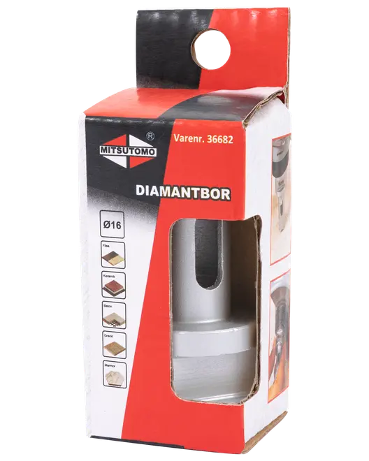 Mitsutomo Diamantbor 16 mm