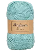 Akrylgarn 50 g azurgrön
