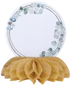 Honeycomb med skilt guld