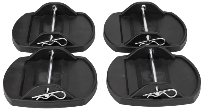 CampOut Underlagsplader til støtteben 4 stk.