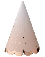 Nyårshatt roséguld 6-pack