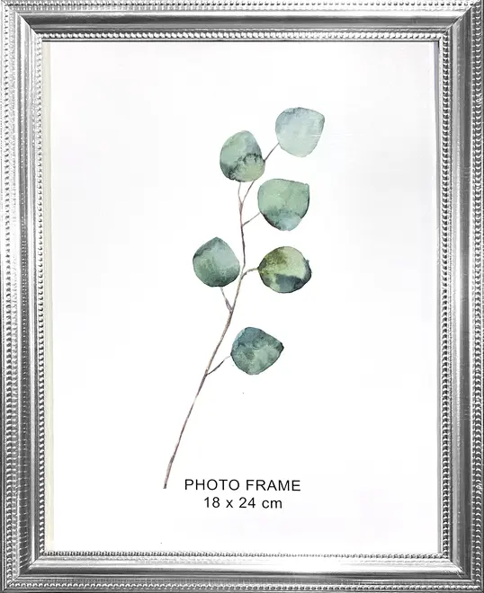 Billedramme antik sølv 18 x 24 cm