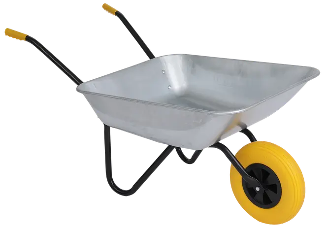 Skottkärra galvaniserad 80 L