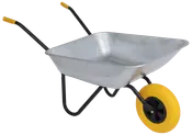 Skottkärra galvaniserad 80 L