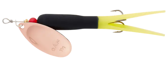 DAM Thor Spinner 17 g Black Yellow