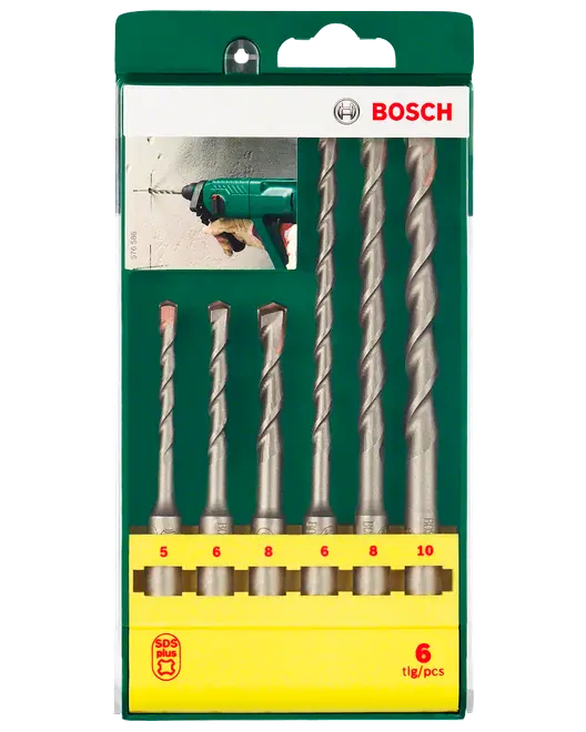 Borsæt 5-10 mm 6 dele 