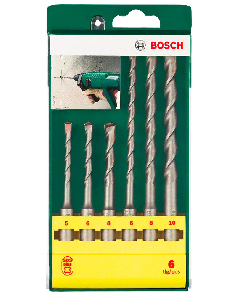 Bosch Borrsats 5-10 mm 6 delar 