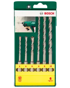 Bosch Borrsats 5-10 mm 6 delar 