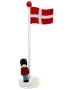 Bordflag med figur