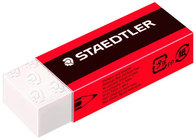 STAEDTLER suddgummi 2-pack